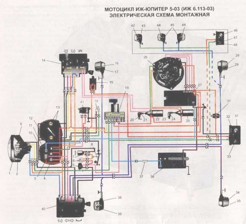 Схем юпитер 4. Схема электрики ИЖ Юпитер 5. Электропроводка ИЖ Юпитер 5. Схема подключения электропроводки ИЖ Планета 5 12 вольт. Схема подключения проводки ИЖ 5.
