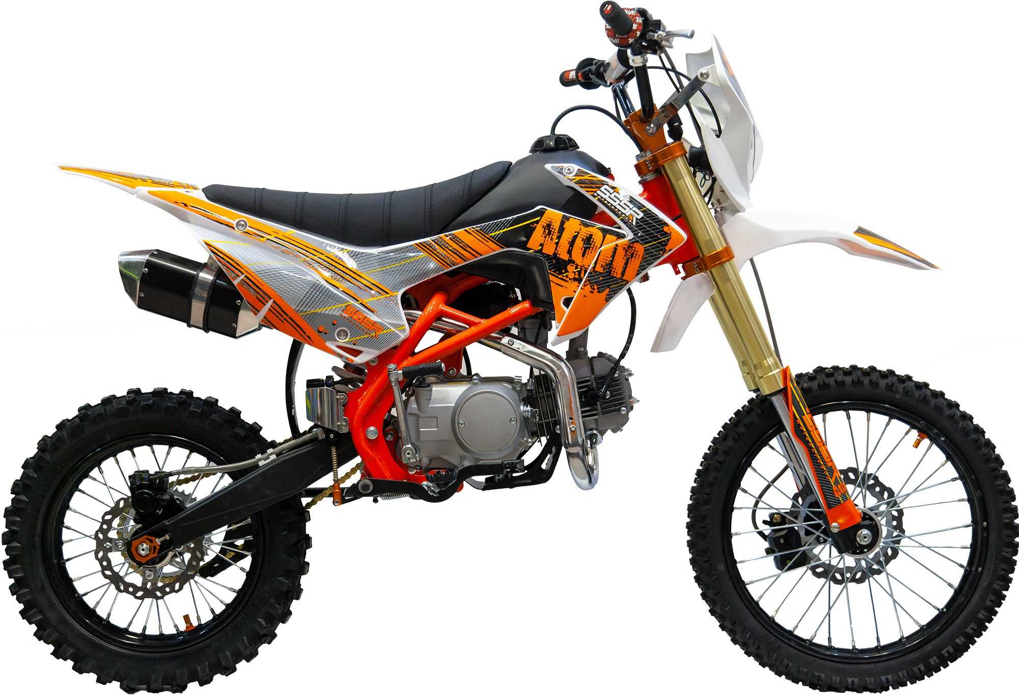 Питбайк SSSR Atom 125 l Atomic Orange 3