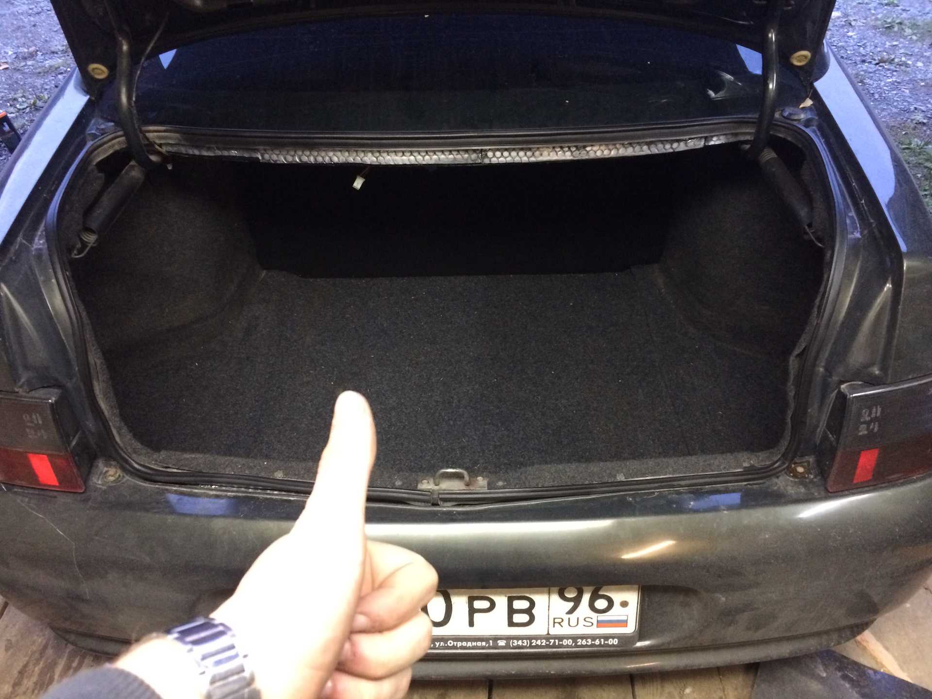 Какой объём багажника ваз-2112 в литрах – taxi bolt