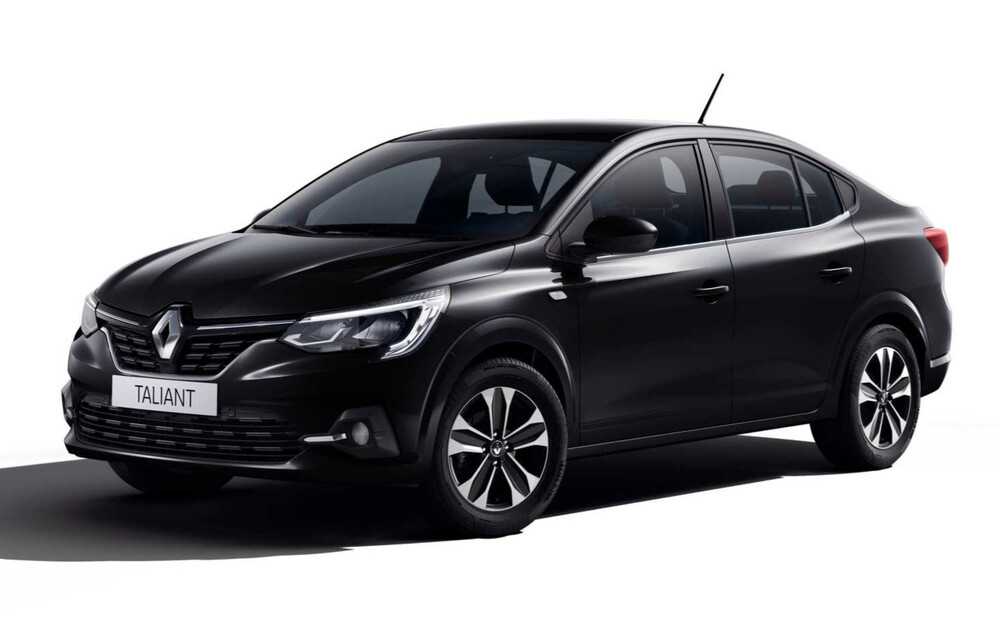 В конце мая двадцать первого компания Renault представила бюджетный седан Taliant Последний разработан для рынка Турции и по сути представляет собой