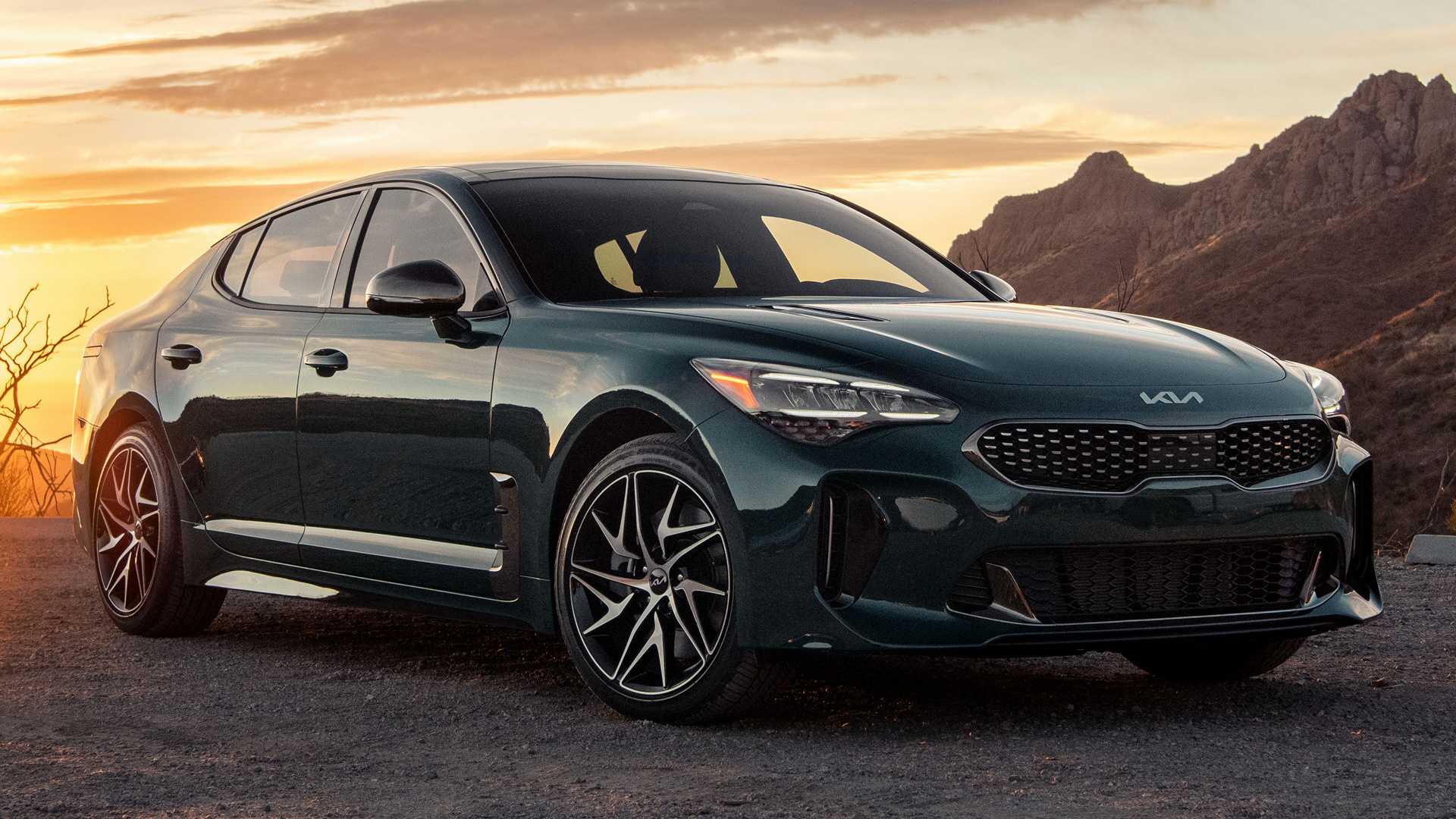 Тест-драйв kia stinger gt-line 2022 с двигателем  2.5t