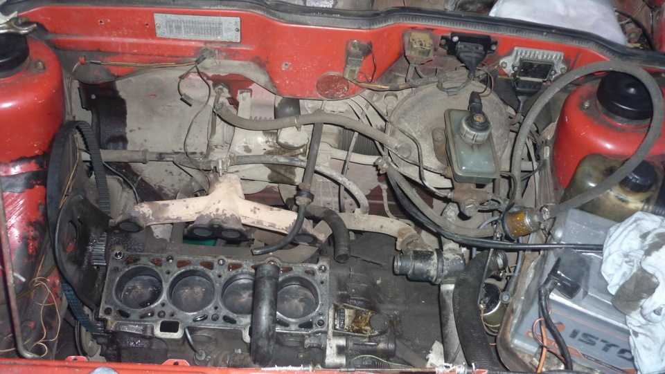 Снятие двигателя с автомобиля ваз 2108, ваз 2109, ваз 21099