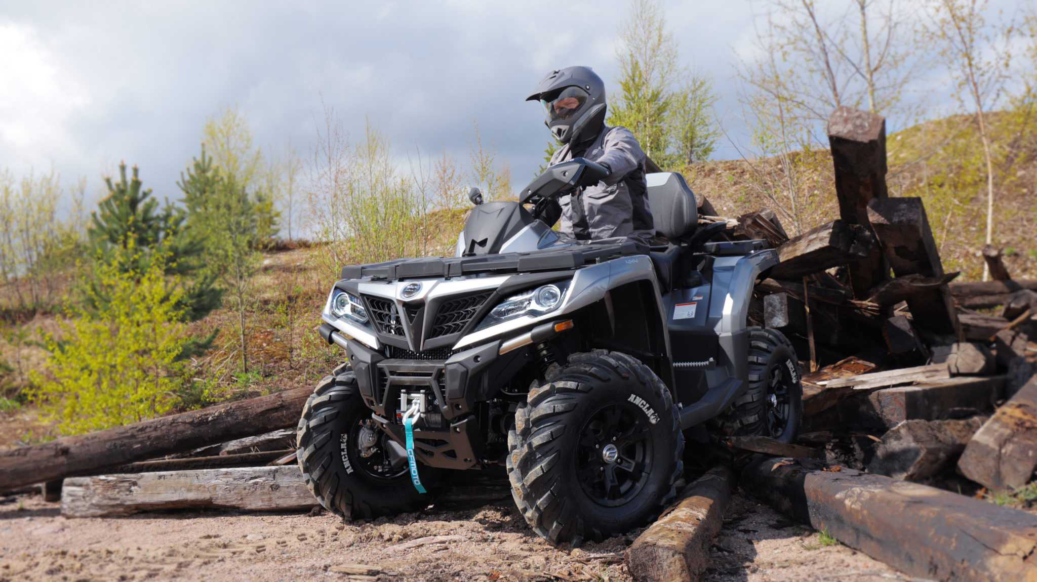 Испытание квадроцикла cfmoto cf500-x5