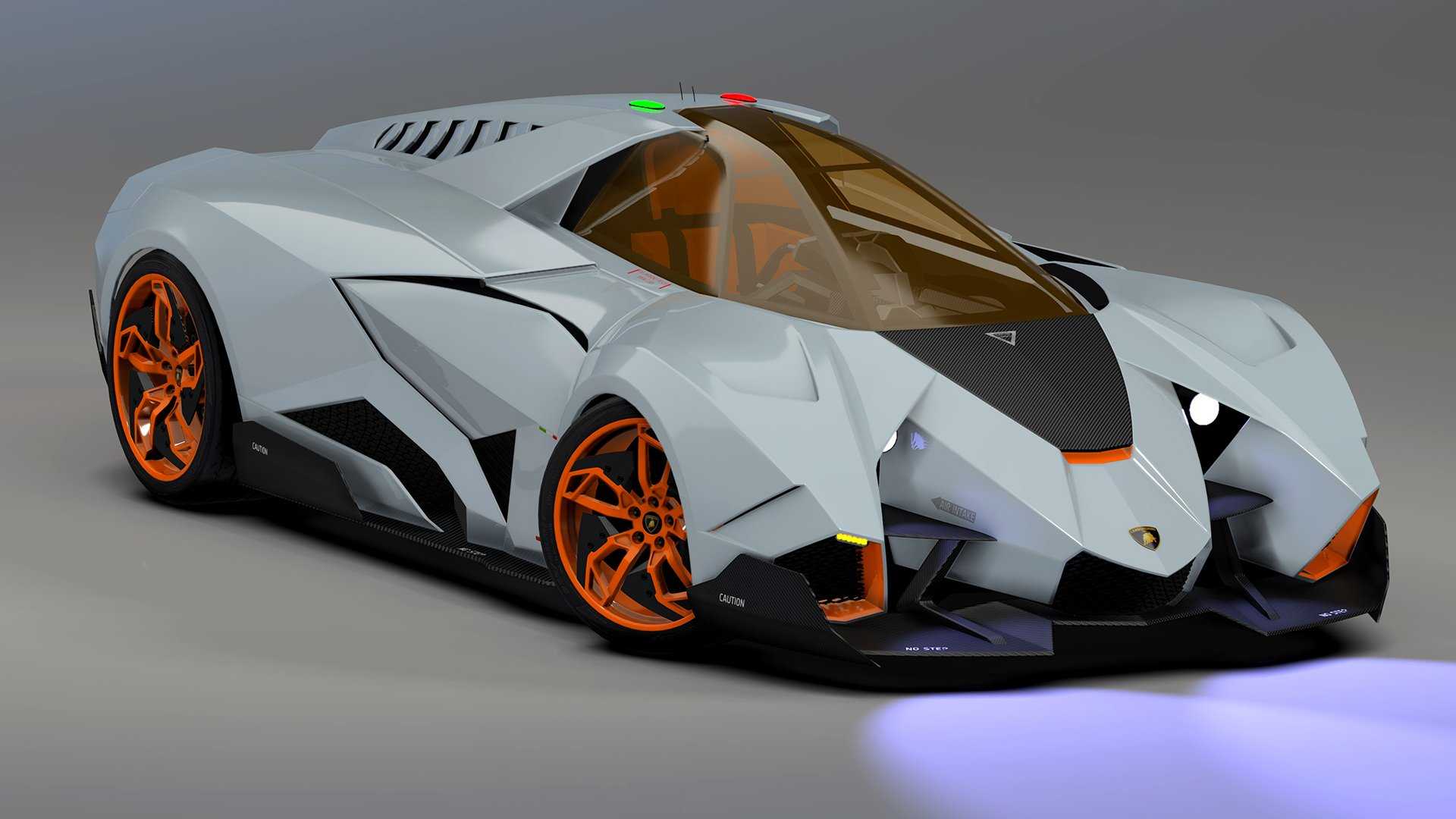 Lamborghini egoista - новый концепт от lamborghini