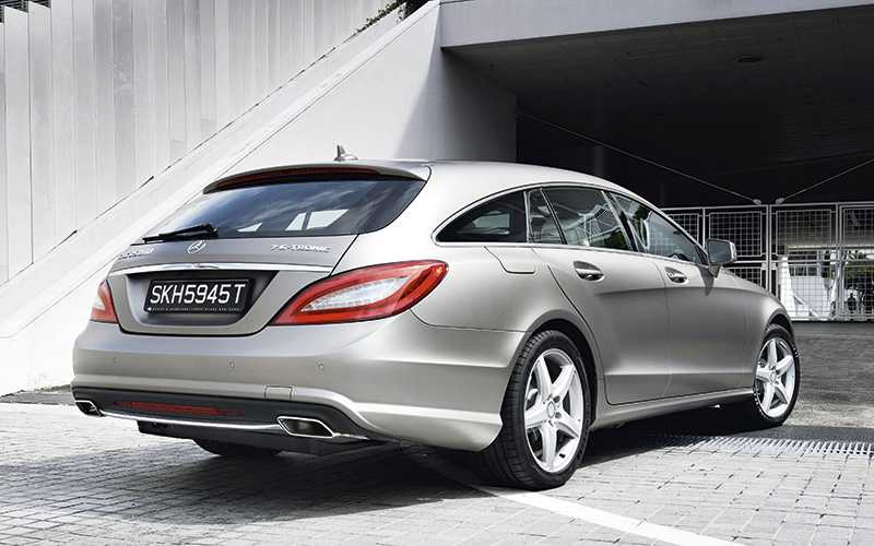 Обзор универсала Mercedes-Benz CLS Shooting Brake 2014-2015 Технические характеристики, фото и цены нового Мерседес ЦЛС Шутин Брейк после рестайлинга